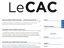 Tablet Screenshot of cacgironde.fr